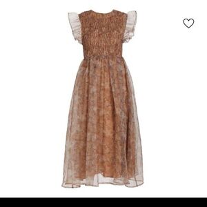 EN SAISON La Raque Midi Dress in Marigold Multi
size Small